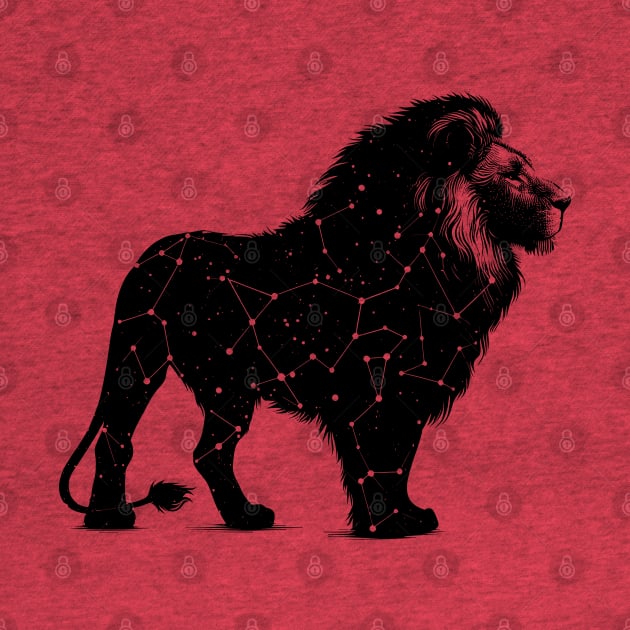 Cosmic Lion by PrintSoulDesigns